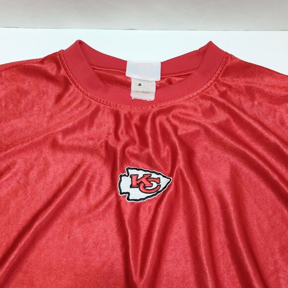 NFL Kansas City Chiefs Sleeveless Tank Top Embordered Logo NFL Chest 44" Measure - Picture 5 of 7